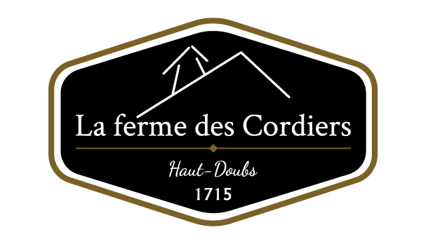 Logo de la Ferme des Cordiers dans le Doubs horloger